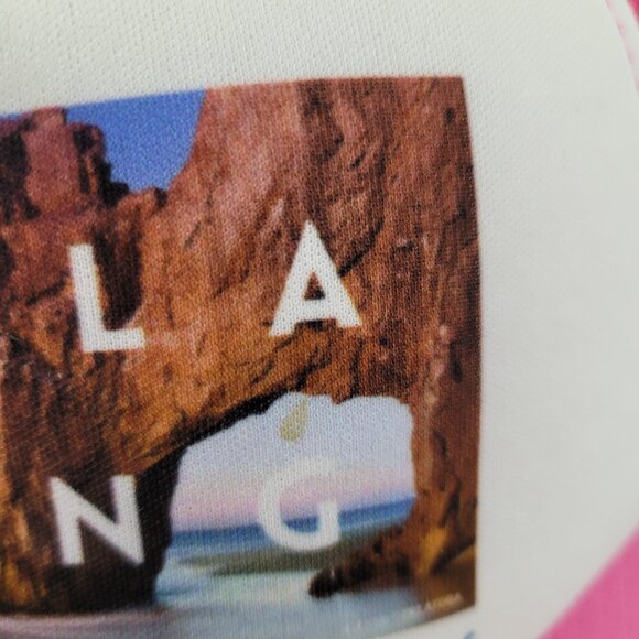 Billabong Hat Pink Mesh Cabo San Lucas Snapback One Size Adjustable - Picture 7 of 12
